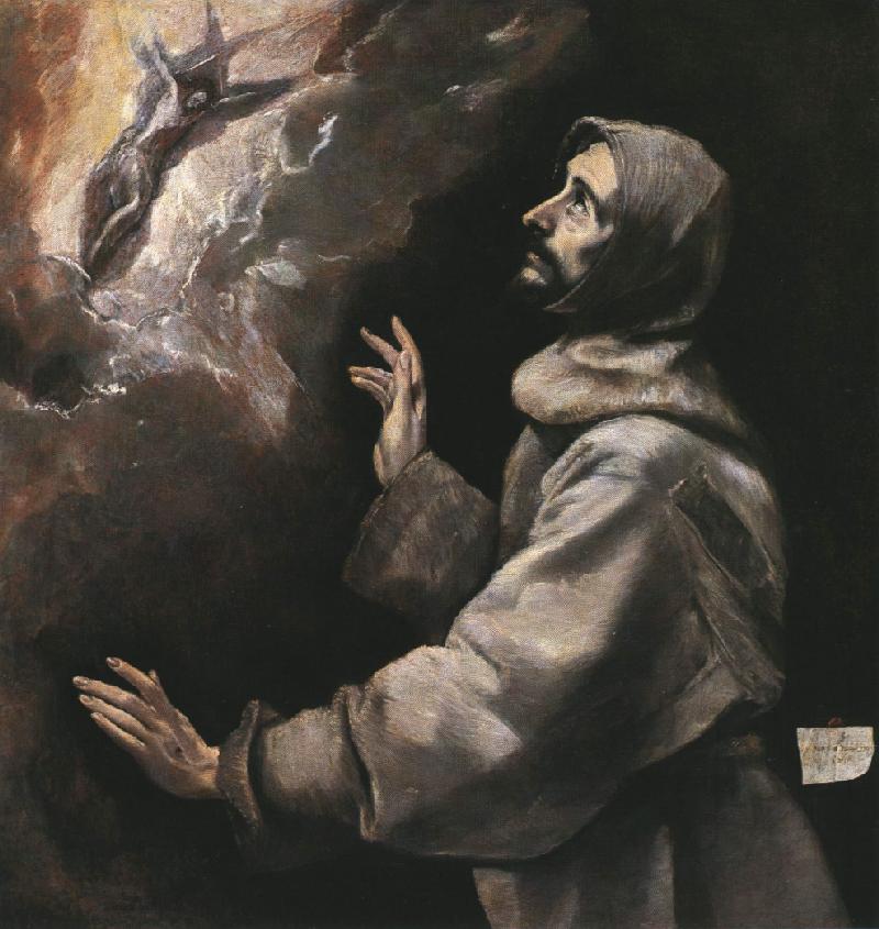 St. Francis Receiving the Stigmata dfh